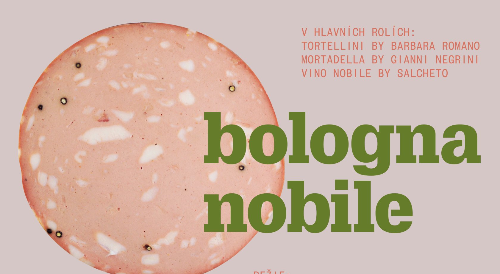 Bologna Nobile, tematická večeře, the italians