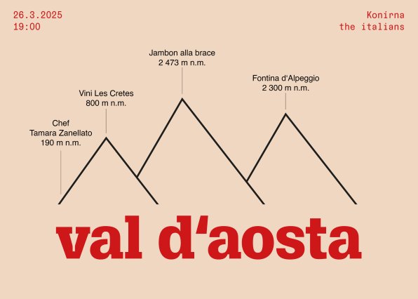 Valle d Aosta, tematická večeře, the italians, jotaz, les cretes, prosciutticifio gran san bernardo
